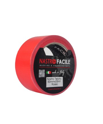 Nastro adesivo telato rosso...