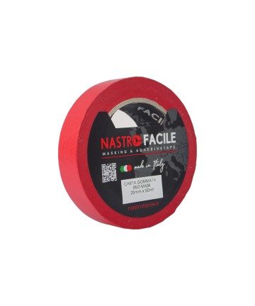 nastro carta gommata rosso...