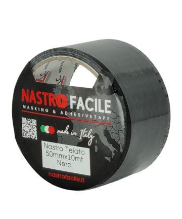 Nastro adesivo telato nero...